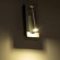 GloboStar® MANHATTAN 61099 Μοντέρνο Χωνευτό Φωτιστικό Τοίχου - Απλίκα Ξενοδοχείου Bed Side LED 3W 405lm 36° AC 220-240V - Reading Light - Μ7 x Π7 x Υ17cm - Φυσικό Λευκό 4500K - Νίκελ Βούρτσας