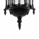 GloboStar® DARCY 00672 Vintage Κρεμαστό Φωτιστικό Οροφής Μονόφωτο 1 x E27 Μαύρο Μεταλλικό Φανάρι Πλέγμα Φ35 x Υ61cm