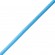 GloboStar® CABLITO 61559 Μοντέρνο Κρεμαστό Φωτιστικό Οροφής Μονόφωτο 1 x E27 Γαλάζιο Σιλικόνης Ανάρτηση με Υφασμάτινο Καλώδιο Φ4 x Υ110cm