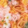 GloboStar® Artificial Garden ROSES STORY ORANGE 78333 Τεχνητό Διακοσμητικό Πάνελ Λουλουδιών - Κάθετος Κήπος σύνθεση Αμβροσία Μ60 x Π40 x Υ6cm
