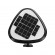 GloboStar® NATURE 90526 Αυτόνομο Ηλιακό Φωτιστικό Κήπου - Απλίκα Αρχιτεκτονικού Φωτισμού Εξωτερικού Χώρου LED 10W 330lm 120° με Ενσωματωμένο Φωτοβολταϊκό Panel 6V 2W & Επαναφορτιζόμενη Μπαταρία Li-ion 3.2V 1800mAh με Αισθητήρα Ημέρας-Νύχτας - Αδιάβροχο IP65 - Σώμα Αλουμινίου & ABS - Μ26 x Π29 x Υ36cm - Ψυχρό Λευκό 6000K - Μαύρο - 2 Χρόνια Εγγύηση
