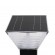 GloboStar® GRACIOUS 90529 Αυτόνομο Ηλιακό Φωτιστικό Κήπου - Απλίκα Αρχιτεκτονικού Φωτισμού Εξωτερικού Χώρου LED 10W 330lm 120° με Ενσωματωμένο Φωτοβολταϊκό Panel 6V 2W & Επαναφορτιζόμενη Μπαταρία Li-ion 3.2V 1800mAh με Αισθητήρα Ημέρας-Νύχτας - Αδιάβροχο IP65 - Σώμα Αλουμινίου & ABS - Μ29 x Π24 x Υ24cm - Ψυχρό Λευκό 6000K - Μαύρο - 2 Χρόνια Εγγύηση