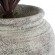 GloboStar® Artificial Garden IRISH 20721 Επιδαπέδιο Πολυεστερικό Τσιμεντένιο Κασπώ Γλάστρα - Flower Pot Λευκό - Μπεζ Φ55 x Υ90cm