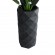 GloboStar® Artificial Garden GENOVA 20724 Επιδαπέδιο Πολυεστερικό Τσιμεντένιο Κασπώ Γλάστρα - Flower Pot Μαύρο Φ40 x Υ90cm