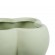 GloboStar® Artificial Garden ATHENA 20499 Διακοσμητικό Κεραμικό Κασπώ Γλάστρα - Flower Pot Πράσινο Ανοιχτό Μ13 x Π13 x Υ14cm