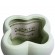 GloboStar® Artificial Garden ATHENA 20499 Διακοσμητικό Κεραμικό Κασπώ Γλάστρα - Flower Pot Πράσινο Ανοιχτό Μ13 x Π13 x Υ14cm