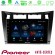 Pioneer Avic 4core Android13 2+64gb Toyota Yaris Navigation Multimedia Tablet 9 (Μαύρο Χρώμα) u-p4-Ty626b