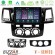 Bizzar v Series Toyota Hilux 2007-2011 10core Android13 4+64gb Navigation Multimedia Tablet 9 u-v-Ty0571