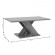 Τραπέζι σαλονιού Solange pakoworld χρώμα γκρι antique 110x55x47.5εκ