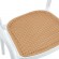 Πολυθρόνα Ember pakoworld με UV protection PP μπεζ- λευκό 52.5x56.5x81εκ.
