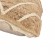 Μαξιλάρι Teddiens Inart φυσικό 100% γιούτα 45x45x2.5εκ