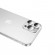 Προστασία Κάμερας Hoco 3D Metal V12 Plus για Apple iPhone 15 Pro / iPhone 15 Pro Max Ασημί