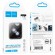 Προστασία Κάμερας Hoco 3D Metal V13 για Apple iPhone 15 / iPhone 15 Plus Light Blue