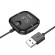 Bluetooth FM Transmitter Hoco E65 Unity MicroSD 32W+3.5mm Jack Playback v5.0 LED Ένδειξη με Ενσωματωμένο Μικρόφωνο Μαύρο 1.1m