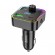 Bluetooth FM Transmitter Hoco E81 Fantasy USB-C 30W+USB 18W PD30W+18W QC3.0 v5.0 LED Ένδειξη Μαύρο