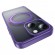 Θήκη Hoco Stand Magnetic Case AS1 2 in 1 Συμβατό MAG-Charge για Apple iPhone 15 Μωβ