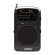 Φορητό Ραδιόφωνο N'oveen PR150  AM/FM, με Hands Free 3.5mm,με Λειτουργία  Μπαταρίας 2 x 1,5V AAA  Μαύρο