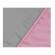 Πάπλωμα Διπλής Όψης Υπέρδιπλο 220 x 240 cm Χρώματος Γκρι / Ροζ Idomya 30101065