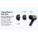 BLACKVIEW BT5.3 ANC+4MIC AIRBUDS 8 WITH CHARGING DOCK BLACK