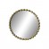 Καθρέπτης Poppens Inart χρυσό μέταλλο 83.5x4.5x83.5εκ