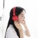 Wireless Ακουστικά Stereo Hoco W25 Promise Κόκκινα με μικρόφωνο