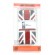 Θήκη Protect Ancus UK Flag για Apple iPhone SE/5/5S/5C Δέρμα Navy με Λευκή Ραφή