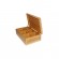 Ξύλινο Κουτί Οργάνωσης Τσαγιών 6 Θέσεων από Μπαμπού 21.8 x 18 x 9 cm Bakaji 10003027