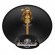 GloboStar® MINIMALL 01039 Vintage Industrial Φωτιστικό Τοίχου Απλίκα Μονόφωτο Μαύρο Μεταλλικό Καμπάνα Φ22 x Μ39 x Π22 x Υ18cm