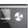 LIFE Shape Body fat scale,black glass surface