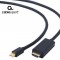 CABLEXPERT MINI DISPLAYPORT TO HDMI 4K CABLE 1.8M