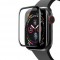 Tempered Glass Hoco 0.15mm Curved Silk Screen 40mm για Apple Watch 4 Μαύρο