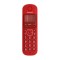 Housing Ακουστικού για Panasonic KX-TGB210 Κόκκινο Bulk