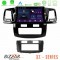 Bizzar xt Series Toyota Hilux 2007-2011 4core Android12 2+32gb Navigation Multimedia Tablet 9 u-xt-Ty666