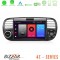 Bizzar oem Fiat 500 2008-2015 4core Android12 2+32gb Navigation Multimedia Deckless 7 με Carplay/androidauto u-4t-Ft315bl