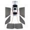 PVC.SKO-SPAC-5-A . SKODA RAPID SPACEBACK 5D 2012+ ΚΟΥΡΤΙΝΑΚΙΑ ΜΑΡΚΕ CAR SHADES - 6 ΤΕΜ.