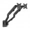 GEMBIRD ADJUSTABLE WALL 2-DISPLAY MOUNTING ARM 17'-27', UP TO 7KG
