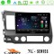 Cadence x Series Honda Civic 2006-2011 8core Android12 4+64gb Navigation Multimedia Tablet 9 u-x-Hd908