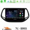 Cadence x Series Jeep Compass 2017> 8core Android12 4+64gb Navigation Multimedia Tablet 10 u-x-Jp0143