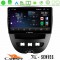 Cadence x Series Toyota Aygo/citroen C1/peugeot 107 8core Android12 4+64gb Navigation Multimedia Tablet 10 u-x-Ty0866