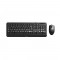 MediaRange Corded Keyboard & 3-button mouse set, Wired (Black) (MROS108-GR)