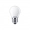 Philips E27 Led Bright White Matt Ball Bulb 4.3W (40W) (LPH02362) (PHILPH02362)