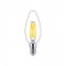 Philips E14 LED WarmGlow Filament Candle Bulb 3.4W (40W) (LPH02559) (PHILPH02559)