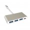 LC-Power USB 3.0 Hub 3 -Port USB-C(Silver) ( LC-HUB-C-PD-2) ( LCHUB-C-PD-2)