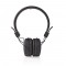 Nedis Ασύρματα/Ενσύρματα On Ear Ακουστικά με 6 ώρες Λειτουργίας Μαύρα (HPBT1100BK) (NEDHPBT1100BK)