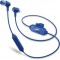 JBL E-25BT In-ear Bluetooth Headphones blue