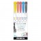 Zebra Mildliner Double Ended Brush Pen & Marker Bold & Fine Point 5 Pack Friendly Mild Set (ZB-79505) (ZEB79505)