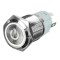 Διακοπτάκι LED PUSH ON 230 Volt 4 Ampere Λευκό GloboStar 05063