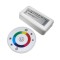 Ασύρματος LED RGB Controller με Λευκό Στρογγυλό Χειριστήριο Αφής 2.4G 12v (192w) - 24v (384w) DC GloboStar 77545