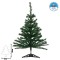 GloboStar® Crazy Christmas Χριστουγεννιάτικο Δέντρο SantaClaus Φ40 x Υ60εκ Πράσινο με Πλαστική Βάση