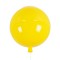 GloboStar® BALLOON 00651 Μοντέρνο Παιδικό Φωτιστικό Οροφής Μονόφωτο Κίτρινο Πλαστικό Μπάλα Φ30 x Υ33cm
